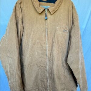 Steel Guard Brown Zip-Up Jacket | 3XL